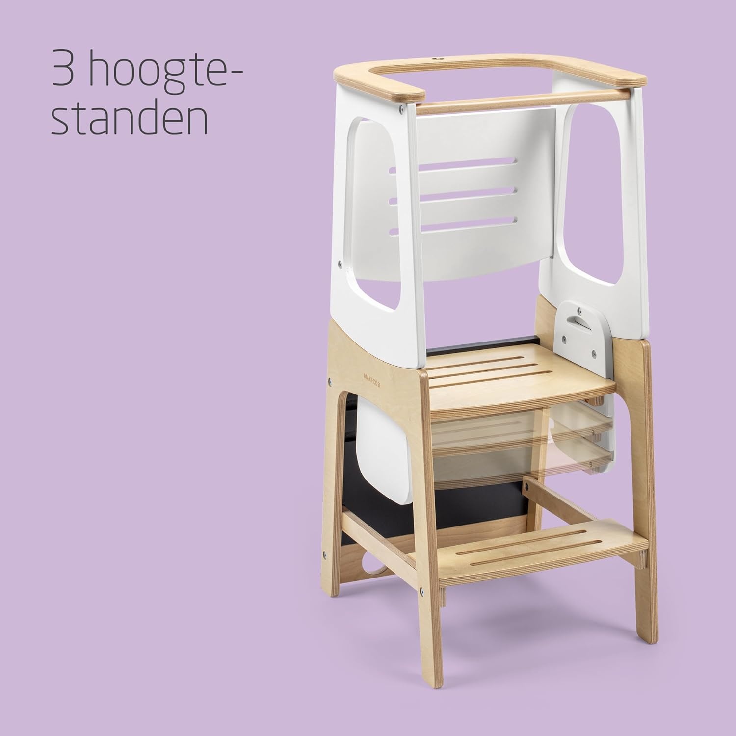 3-in-1 Leertoren/Tafel/Stoel met Schoolbord - 59% Korting