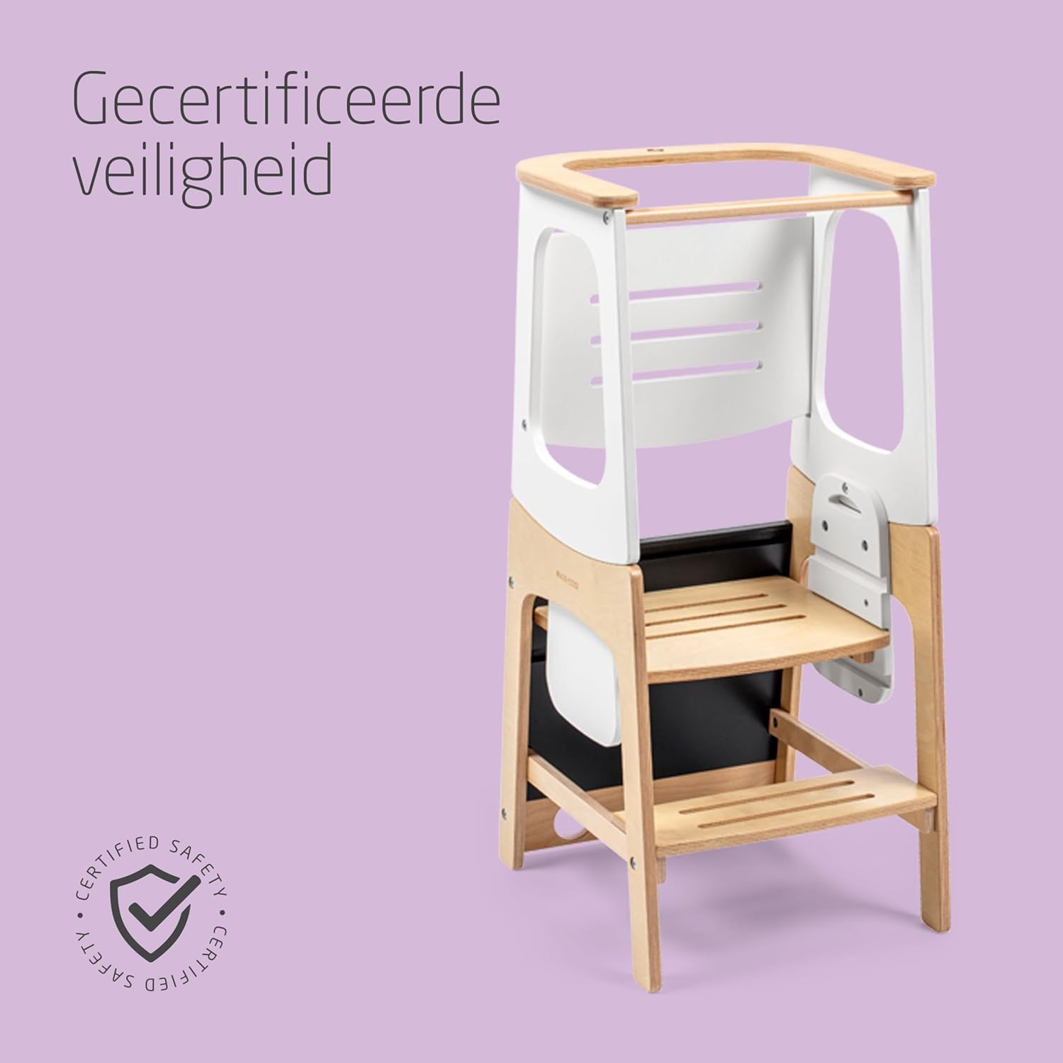 3-in-1 Leertoren/Tafel/Stoel met Schoolbord - 59% Korting
