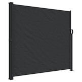 Uittrekbaar windscherm 180x600 cm zwart - 34% Korting!