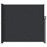 Uittrekbaar windscherm 180x600 cm zwart - 34% Korting!