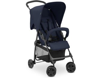 Lichtgewicht Kinderbuggy Donkerblauw | Inklapbaar met Ligstand | -34%