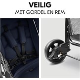 Lichtgewicht Kinderbuggy Donkerblauw | Inklapbaar met Ligstand | -34%