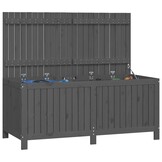 VidaXL Tuinbox Grenenhout Grijs (54% Korting)