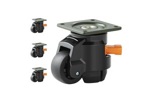 Verstelbare Werkbankwielen (4x) - 5cm, 1000kg Draagkracht - 40% Korting!