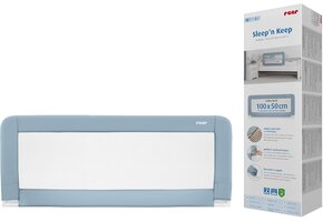 Veilig Bedhek Kinderbed Blauw | 100cm | 63% Korting