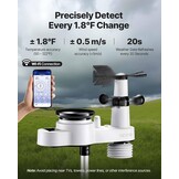 Weerstation 5-in-1 Zwart met 7,5" Display & Wi-Fi | 34% Korting