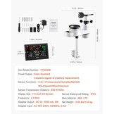 Weerstation 5-in-1 Zwart met 7,5" Display & Wi-Fi | 34% Korting