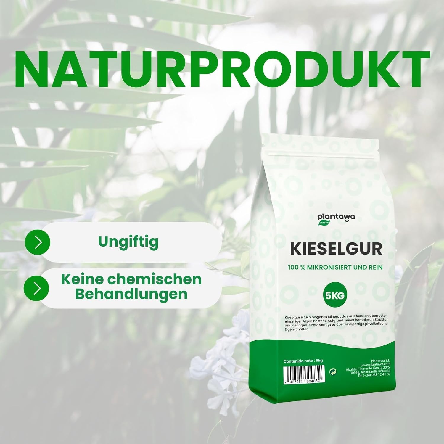 Natuurlijk Insectenpoeder 5kg | Tuin & Planten | Plagen Bestrijden