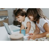 Kinderwastafel Badrand: Zelfstandig Tandenpoetsen (12m+), Wit/Grijs, 76% Korting