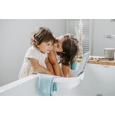 Kinderwastafel Badrand: Zelfstandig Tandenpoetsen (12m+), Wit/Grijs, 76% Korting