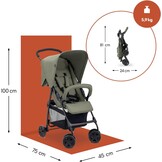 Lichtgewicht Buggy 5,9kg, Compact Inklapbaar, Ligstand - 34% Korting!