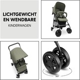 Lichtgewicht Buggy 5,9kg, Compact Inklapbaar, Ligstand - 34% Korting!