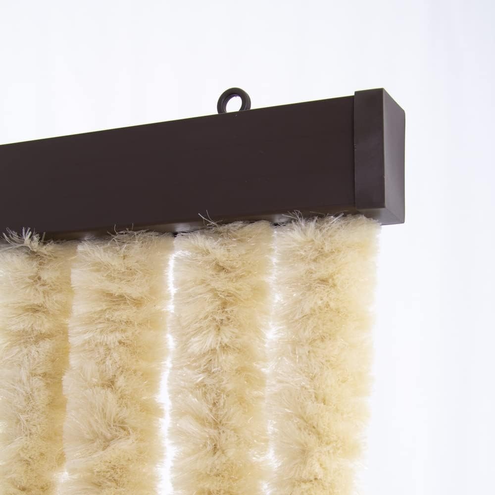 Zonnegordijn Beige 100x220 cm - Insectenwering met Korting