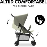 Lichtgewicht Buggy 5,9kg, Compact Inklapbaar, Ligstand - 34% Korting!