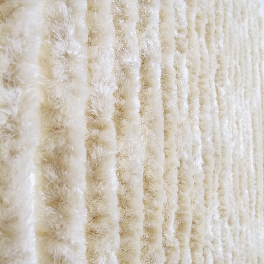 Zonnegordijn Beige 100x220 cm - Insectenwering met Korting