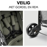 Lichtgewicht Buggy 5,9kg, Compact Inklapbaar, Ligstand - 34% Korting!