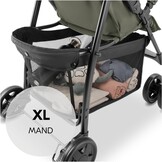 Lichtgewicht Buggy 5,9kg, Compact Inklapbaar, Ligstand - 34% Korting!