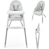 Kinderstoel DINNLY Zitverhoger - 6m-5jr - Lichtgrijs - 34% Korting
