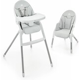 Kinderstoel DINNLY Zitverhoger - 6m-5jr - Lichtgrijs - 34% Korting