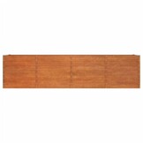 Verhoogde Cortenstaal Plantenbak 320x80x77 cm - 54% Korting