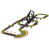 Racebaan 1157 cm met 2 F1-auto's & Rondeteller (54% korting)