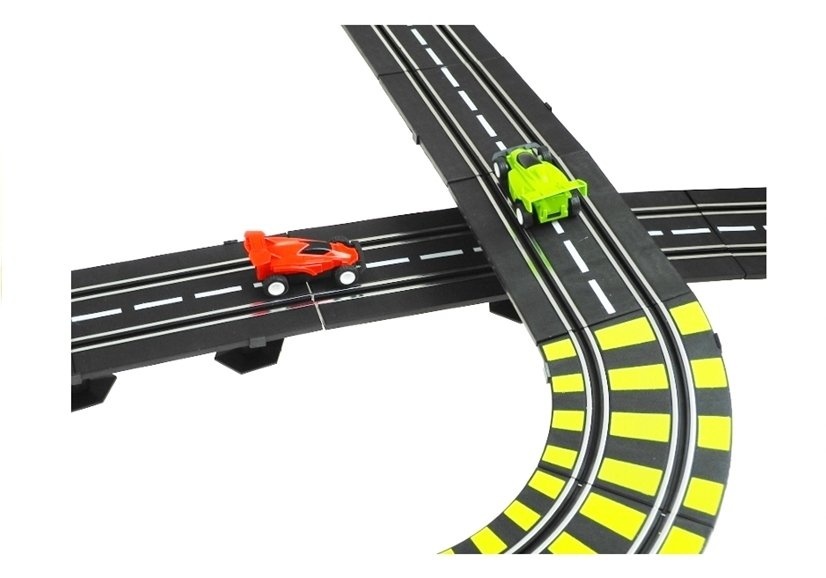 Racebaan 1157 cm met 2 F1-auto's & Rondeteller (54% korting)