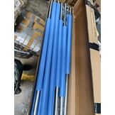 Trampoline Palen Set 6 Stuks voor Veiligheidsnet | 305 cm Diameter
