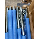 Trampoline Palen Set 6 Stuks voor Veiligheidsnet | 305 cm Diameter