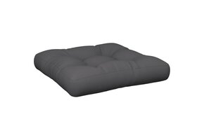 vidaXL Palletkussen Grijs (60x60x12 cm) - 33% Korting