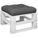 vidaXL Palletkussen Grijs (60x60x12 cm) - 33% Korting