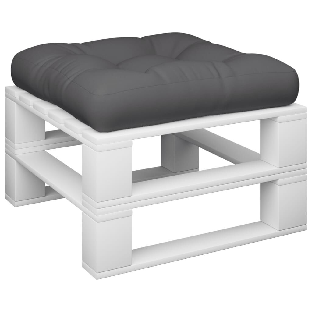 vidaXL Palletkussen Grijs (60x60x12 cm) - 33% Korting