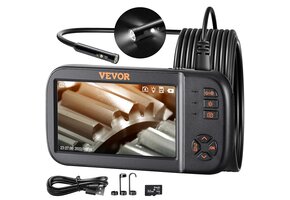Endoscoop Camera 3 Lenzen, 4,5" IPS Scherm, 1080p, 5m Kabel - 34% Korting!