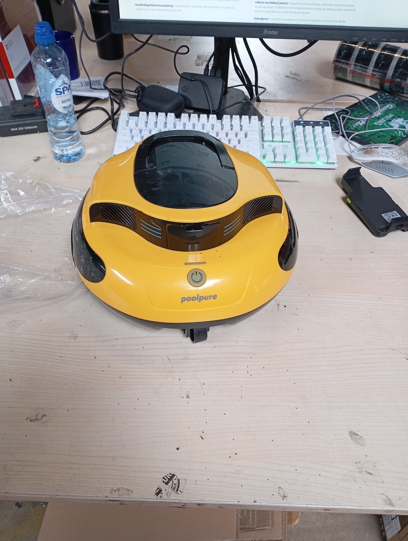 Draadloze Zwembadrobot met Dubbele Motor - 54% Korting