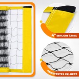 Volleybalnet Set 9,5m met Verstelbare Hoogte & Bal - 34% Korting
