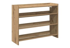 Schoenenrek 80x25x62 cm Bewerkt Hout - 40% Korting
