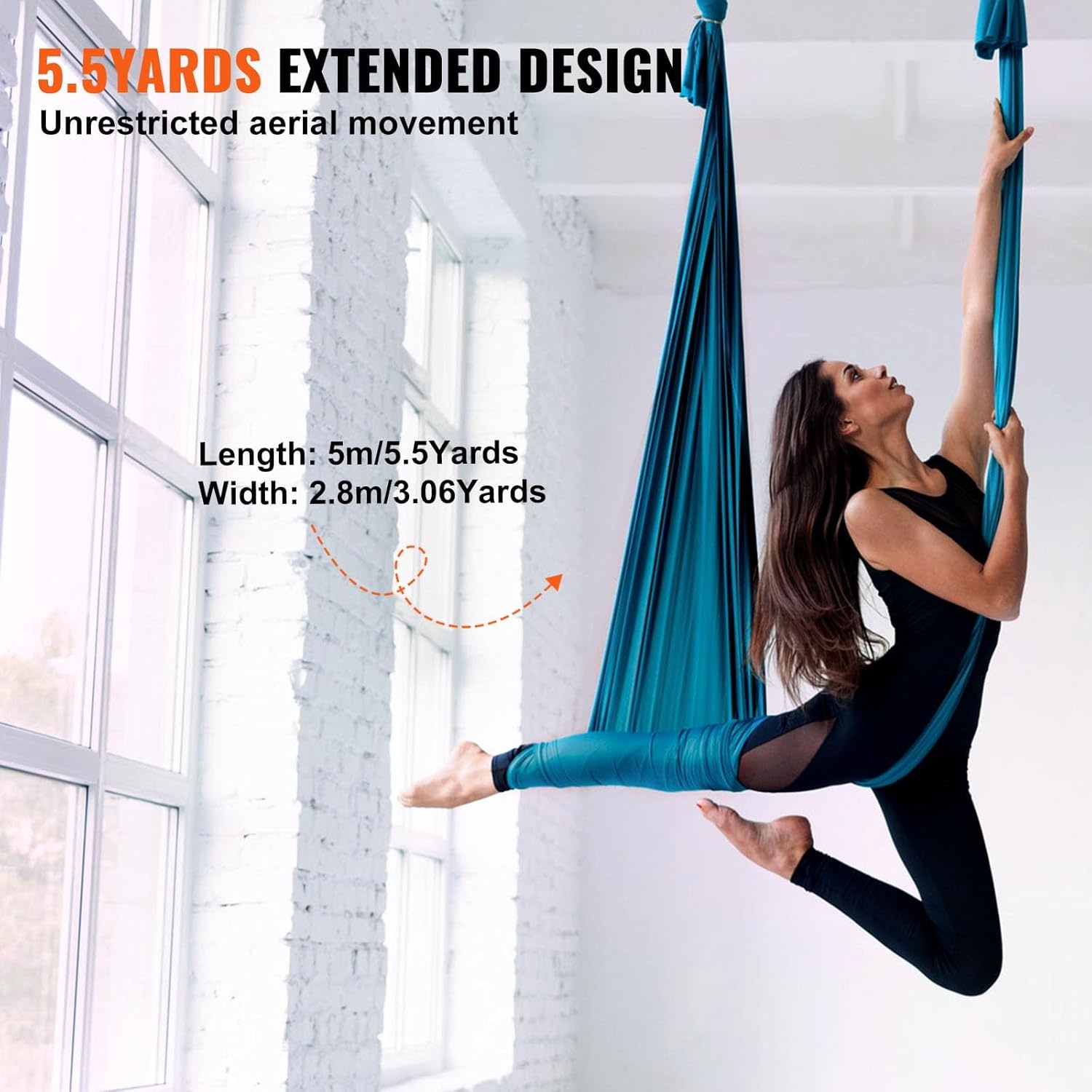 Aerial Yoga Hangmat Groen - 33% Korting!