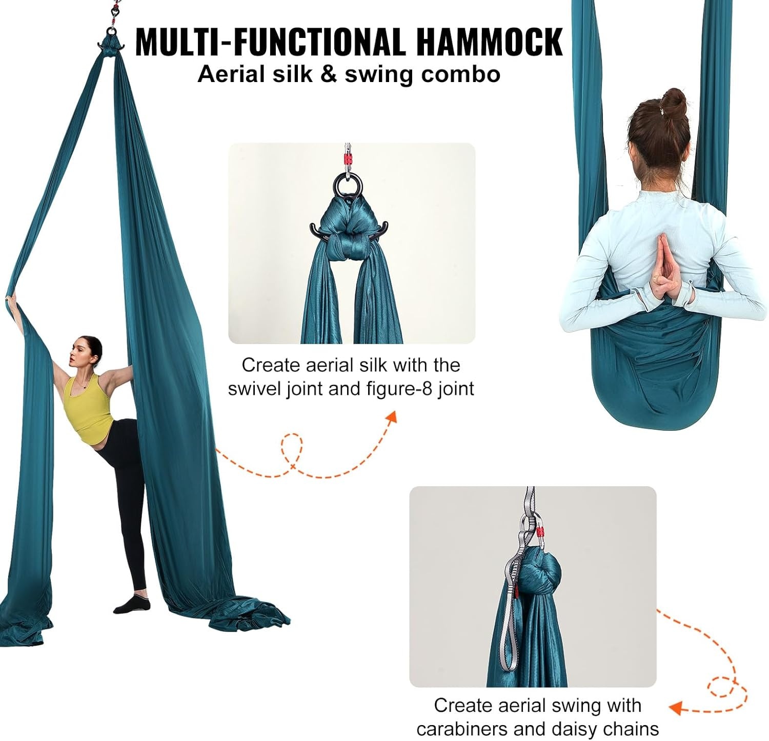 Aerial Yoga Hangmat Groen - 33% Korting!