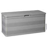 VidaXL Tuinbox 117x45x56 cm Grijs - 34% Korting