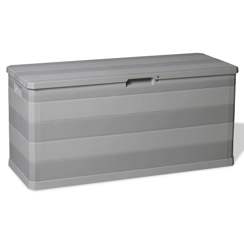 VidaXL Tuinbox 117x45x56 cm Grijs - 34% Korting
