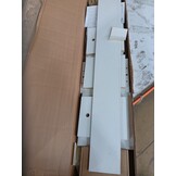 Cd-kast Wit 21x20x88cm Bewerkt Hout - 59% Korting