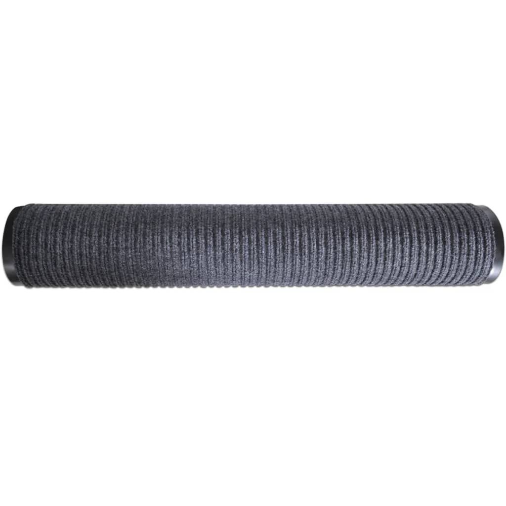 Grijze PVC Deurmat 120 x 90 cm - 34% Korting!