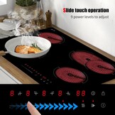 Keramische Kookplaat 60cm - 4 Zones & 35% Korting