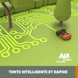 Robotmaaier WR141E Zwart: 500m² | Automatisch, Gebruiksvriendelijk | 60% Korting