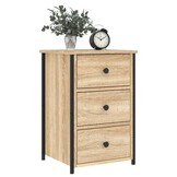 Set van 2 Nachtkastjes Sonoma Eiken - 40x36x60 cm - 54% Korting