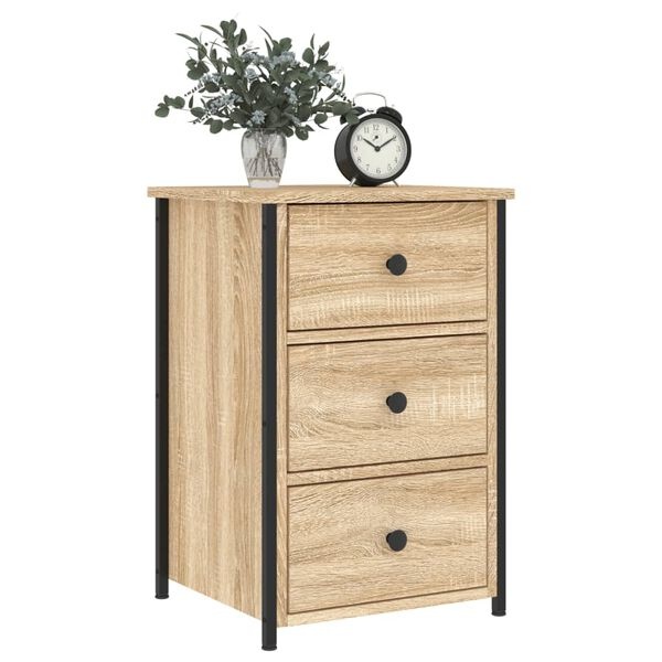 Set van 2 Nachtkastjes Sonoma Eiken - 40x36x60 cm - 54% Korting