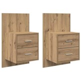 vidaXL Wandkast Artisan Eiken - Bespaar 54%!