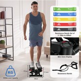 Mini Stepper met Weerstandsbanden - Compact & Veelzijdig - 34% Korting
