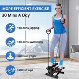 Mini Stepper met Weerstandsbanden - Compact & Veelzijdig - 34% Korting