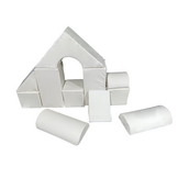 Foam Blokken Set 11 Stuks Wit - Zacht Speelgoed voor Kinderen (-18%)