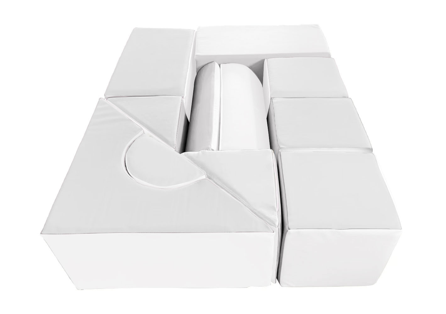 Foam Blokken Set 11 Stuks Wit - Zacht Speelgoed voor Kinderen (-18%)